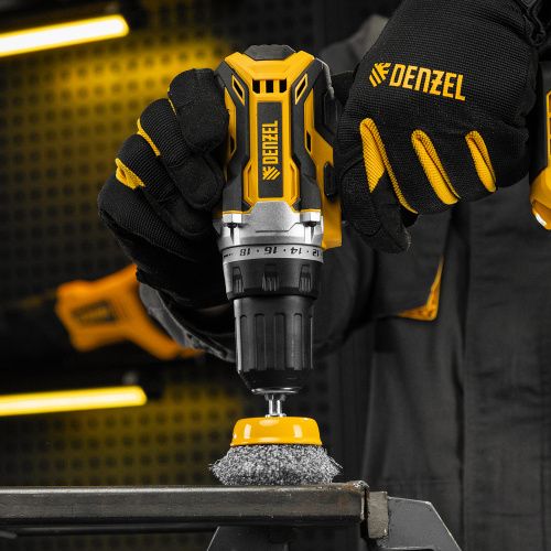 Щетка для дрели, 50 мм, Чашка, со шпилькой, нержавеющая витая проволока Denzel купить в Москве с доставкой по всей России | ProtosMarket.ru