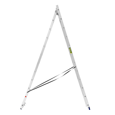 Лестница, 2 х 12 ступеней, алюминиевая, двухсекционная, Сибртех купить в Москве с доставкой по всей России | ProtosMarket.ru