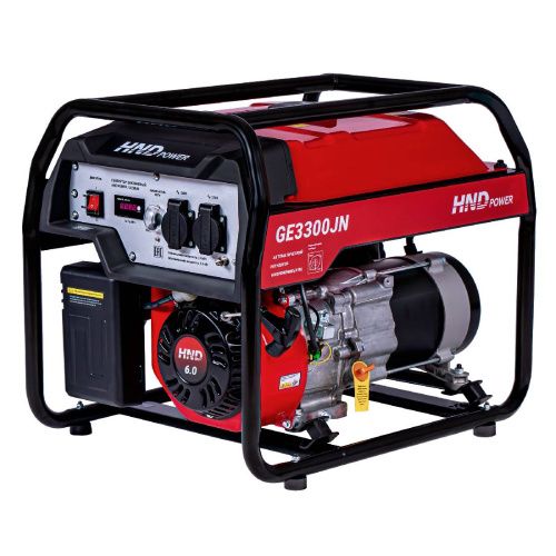 Генератор бензиновый HND GE 3300 JN купить в Москве с доставкой по всей России | ProtosMarket.ru