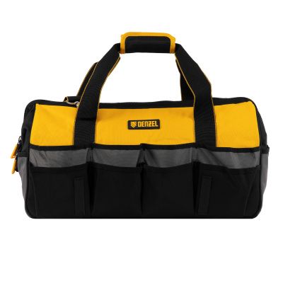 Сумка для инструмента, 500х245х300 мм, 20 карман.,съемный органайз. 10 карман.,наплеч. рем. Denzel купить в Москве с доставкой по всей России | ProtosMarket.ru