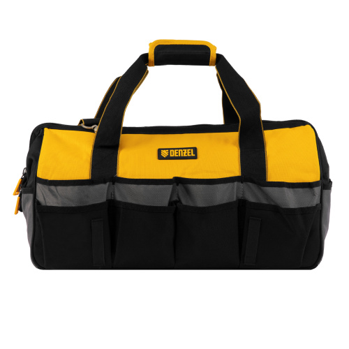 Сумка для инструмента, 500х245х300 мм, 20 карман.,съемный органайз. 10 карман.,наплеч. рем. Denzel купить в Москве с доставкой по всей России | ProtosMarket.ru