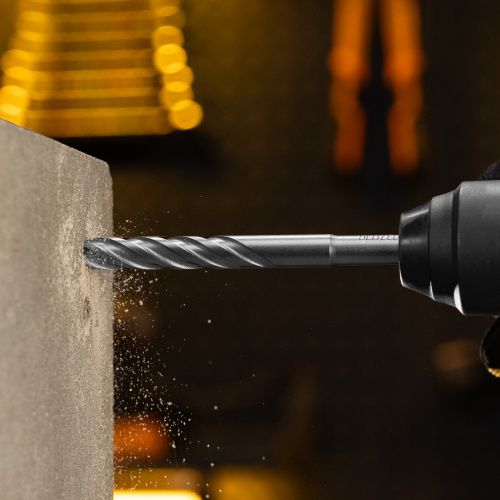 Бур по бетону, цельная крестовая пластина, 12x165 мм, SDS PLUS Denzel купить в Москве с доставкой по всей России | ProtosMarket.ru