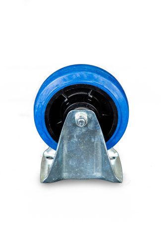 Колесо неповоротное из эластичной резины MW150 150 мм купить в Москве с доставкой по всей России | ProtosMarket.ru