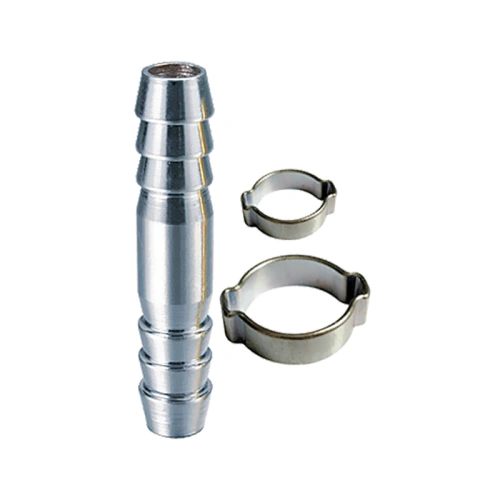 FUBAG Переходник 6мм елочка на елочку с 2- мя обжимными кольцами 9Х11мм купить в Москве с доставкой по всей России | ProtosMarket.ru