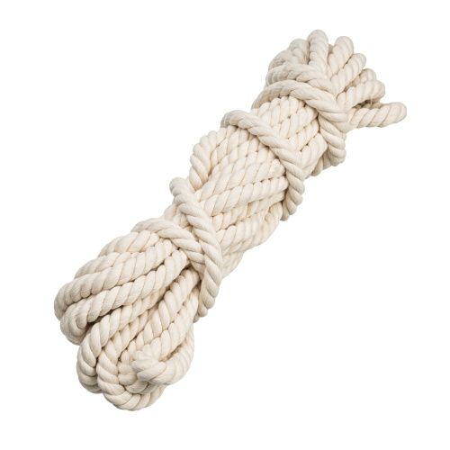 Веревка х/б, D 12 мм, L 11 м, крученая, 299 кгс Сибртех купить в Москве с доставкой по всей России | ProtosMarket.ru