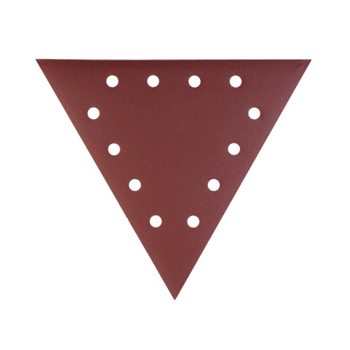 Треугольник шлифовальный на липучке (285мм, Р180, 12 отв) купить в Москве с доставкой по всей России | ProtosMarket.ru