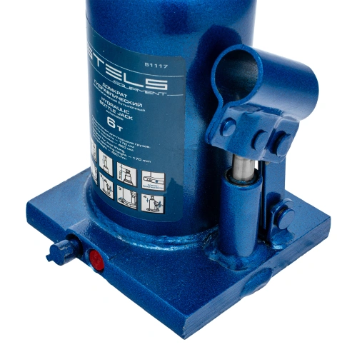 Домкрат гидравлический бутылочный телескопический, 6 т, H подъема 170-420 мм Stels купить в Москве с доставкой по всей России | ProtosMarket.ru