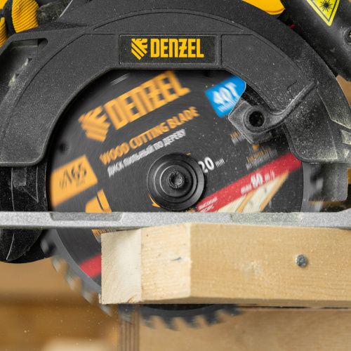 Пильный диск по дереву с гвоздями, ф165 х 20 мм, 40 зубов Denzel купить в Москве с доставкой по всей России | ProtosMarket.ru