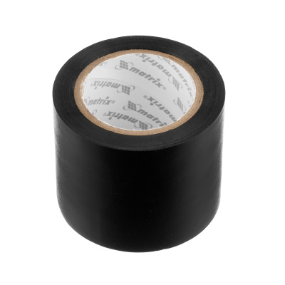 Изолента черная, 50 мм х 10 м Matrix купить в Москве с доставкой по всей России | ProtosMarket.ru