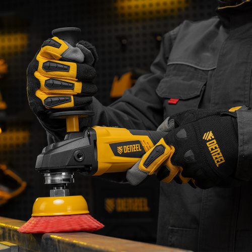 Щетка для УШМ, 100 мм, Чашка, нейлоновая щетина, М14 Denzel купить в Москве с доставкой по всей России | ProtosMarket.ru