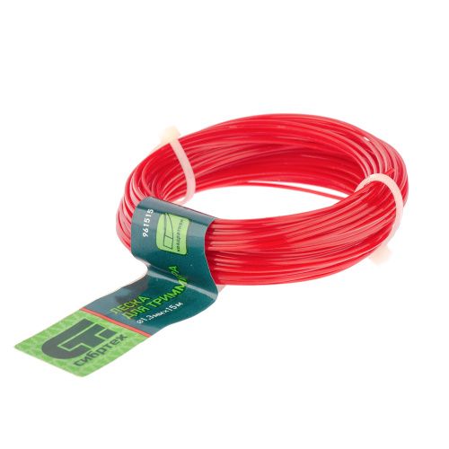 Леска для триммера квадратная, 1.3 мм х 15 м, Сибртех купить в Москве с доставкой по всей России | ProtosMarket.ru