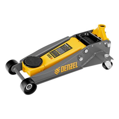 Домкрат гидравлический подкатной, 3 т, 125-470 мм, быстрый подъем, проф. Denzel купить в Москве с доставкой по всей России | ProtosMarket.ru