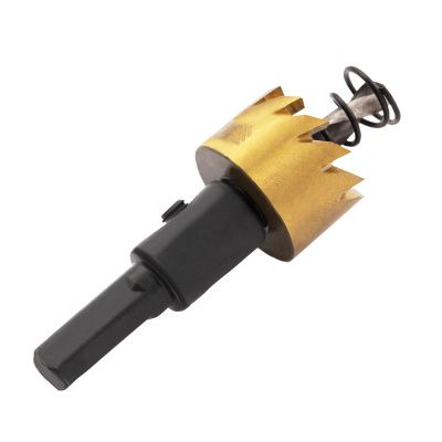 Коронка по металлу HSS, 21 мм, нитридтитановое покрытие Denzel купить в Москве с доставкой по всей России | ProtosMarket.ru