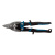 Ножницы по металлу "Piranha", 230 мм, прямой усиленный рез (Bulldog) сталь СrMo, двухкомпонентная рукоятка-ки Gross купить в Москве с доставкой по всей России | ProtosMarket.ru