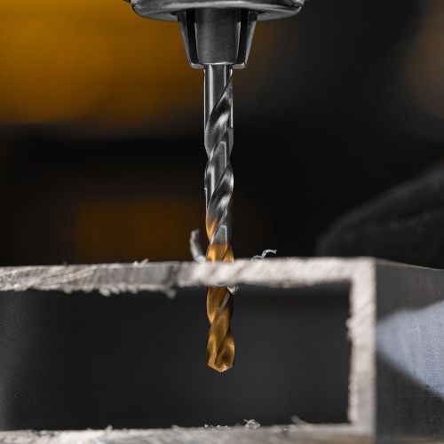 Сверло спиральное по металлу 4,2 x 75 мм, Р6М5, Golden Tip  Denzel купить в Москве с доставкой по всей России | ProtosMarket.ru