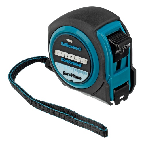 Рулетка Komfortabel 5 м х 19 мм,обрезиненный корпус Gross купить в Москве с доставкой по всей России | ProtosMarket.ru