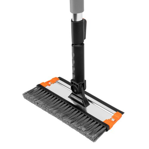 Щетка-сметка для снега со скребком и водосгоном, телескопическая, поворотная голова Stels купить в Москве с доставкой по всей России | ProtosMarket.ru