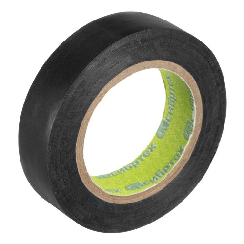 Изолента ПВХ, 15 мм х 10 м, черная Сибртех купить в Москве с доставкой по всей России | ProtosMarket.ru