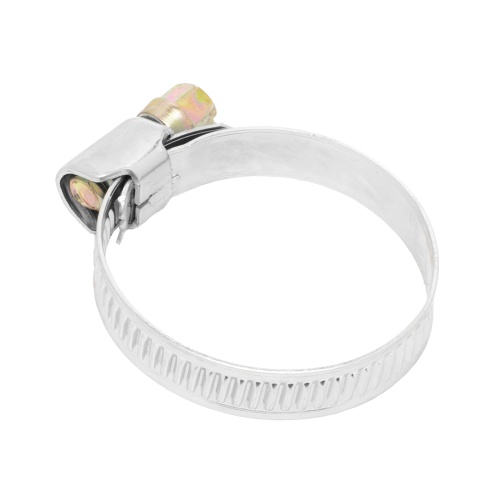 Хомуты металлические, Стандартное болтовое крепление 25-40 мм, 50 штук в упаковке, ширина 9 мм Сибртех купить в Москве с доставкой по всей России | ProtosMarket.ru