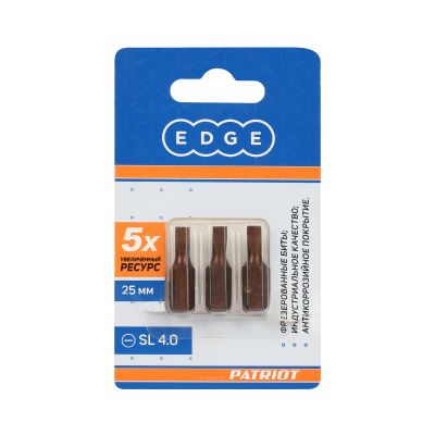 Бита SL 4.0мм, сталь S2, длина 25 мм, 3 шт. купить в Москве с доставкой по всей России | ProtosMarket.ru