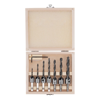 Набор сверл зенкеров по дереву, 3-10 мм, 7 шт // Denzel купить в Москве с доставкой по всей России | ProtosMarket.ru