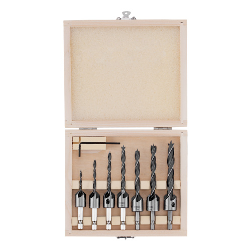 Набор сверл зенкеров по дереву, 3-10 мм, 7 шт Denzel купить в Москве с доставкой по всей России | ProtosMarket.ru