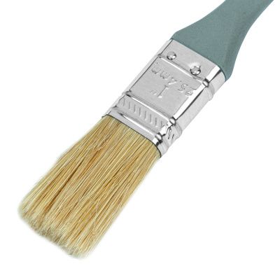 Кисть плоская "Евро" 1", натуральная щетина, пластмассовая ручка MTX купить в Москве с доставкой по всей России | ProtosMarket.ru