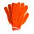 Перчатки трикотажные, акрил, ПВХ гель, "Протектор", оранжевый, оверлок Сибртех купить в Москве с доставкой по всей России | ProtosMarket.ru
