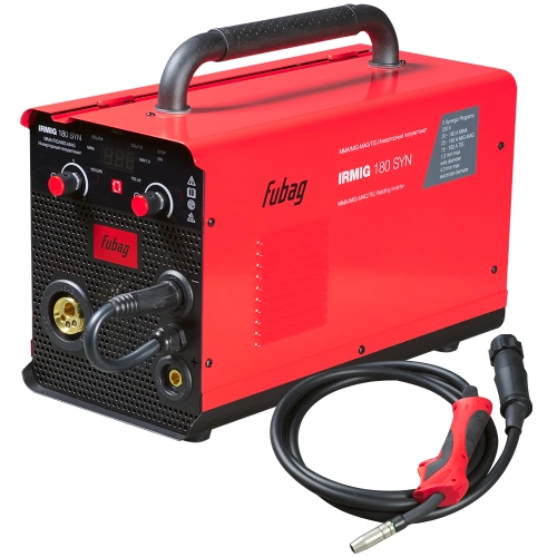 Полуавтомат сварочный FUBAG IRMIG 180 SYN с горелкой 250 А 3 м в комплекте купить в Москве с доставкой по всей России | ProtosMarket.ru