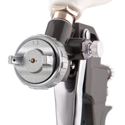 Набор пневмоинструмента, 5 предметов, быстросъемное соединение, краскораспылитель с верхним бачком Matrix купить в Москве с доставкой по всей России | ProtosMarket.ru