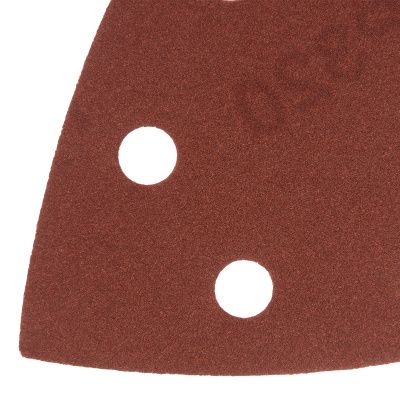 Треугольник абразивный на ворc. подложке под "липучку", перф., P 320, 150х150х100 мм, 5 шт. Denzel купить в Москве с доставкой по всей России | ProtosMarket.ru