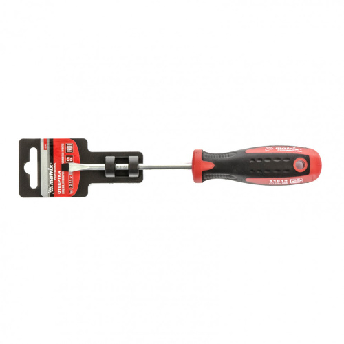 Отвертка Profi, SL5.5 х 100 мм, S2, двухкомпонентная рукоятка Matrix купить в Москве с доставкой по всей России | ProtosMarket.ru