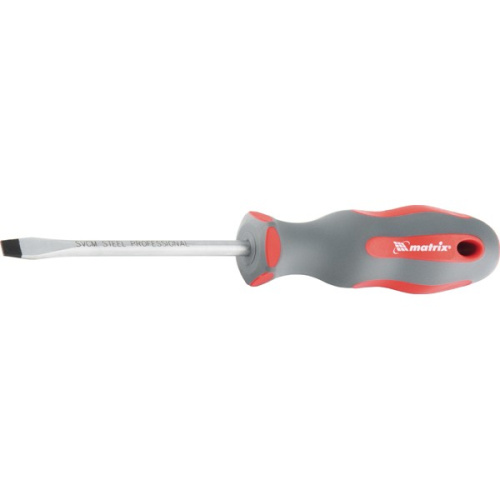 Отвертка Profi, SL8 х 175 мм, SVСM, двухкомпонентная рукоятка Matrix купить в Москве с доставкой по всей России | ProtosMarket.ru