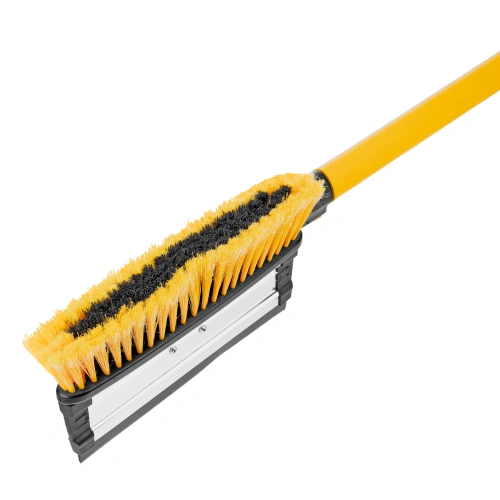 Щетка-сметка для снега со скребком, телескоп, поворотная голова, водосгон, 900-1200 мм Denzel купить в Москве с доставкой по всей России | ProtosMarket.ru