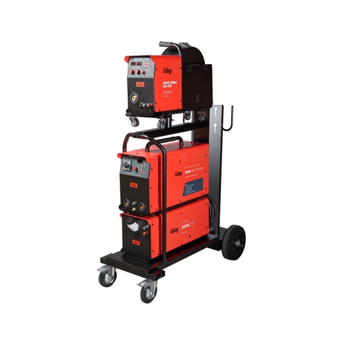 Полуавтомат сварочный FUBAG INMIG 500T DW SYN + подающий механизм DRIVE INMIG DW SYN + шланг-пакет 5 метров 70 мм2 14 pol с жидкостным охлаждением для INMIG 500T DW SYN + горелка FB 500 3m + блок жидкостного охлаждения Cool 70 + тележка для аппаратов купить в Москве с доставкой по всей России | ProtosMarket.ru