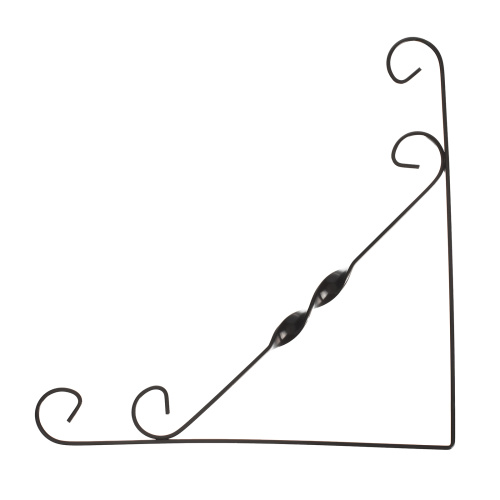 Кронштейн декоративный, 250 х 250 мм, коричневый Сибртех купить в Москве с доставкой по всей России | ProtosMarket.ru