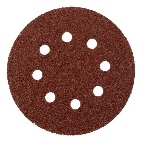 Круг абразивный на ворсовой подложке под "липучку", перфорированный, P 36, 125 мм, 5 шт Matrix купить в Москве с доставкой по всей России | ProtosMarket.ru