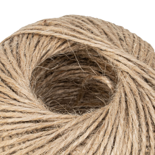 Шпагат джутовый, 1 мм, L 140 м, 2-ниточный, Сибртех купить в Москве с доставкой по всей России | ProtosMarket.ru