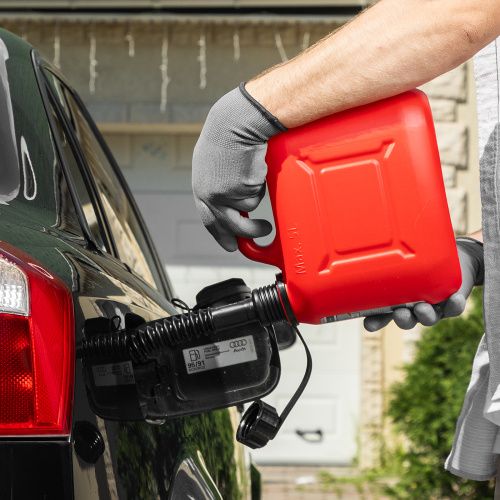 Канистра вертикальная 5 л, пластиковая Stels купить в Москве с доставкой по всей России | ProtosMarket.ru