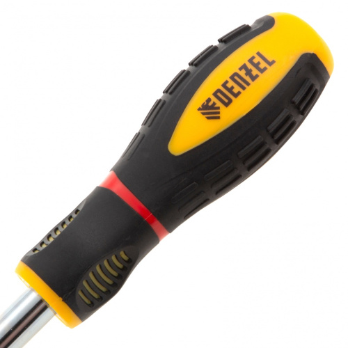 Отвертка комбинированная, SL3/16"-PH1, SL1/4"-PH2, 3-х компонентная рукоятка Denzel купить в Москве с доставкой по всей России | ProtosMarket.ru