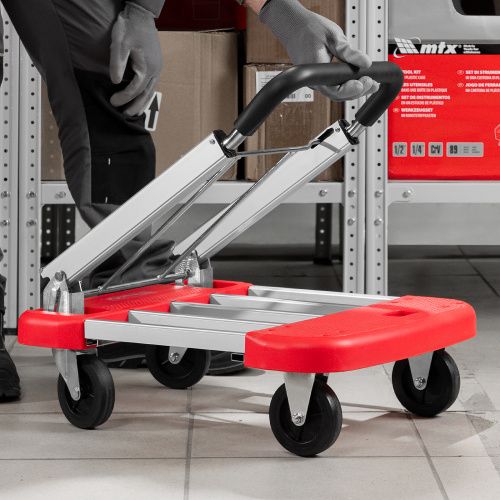 Тележка хозяйственная, телескопическая, грузоподъемность 150 кг Matrix купить в Москве с доставкой по всей России | ProtosMarket.ru