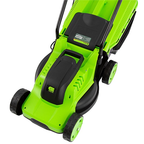 Газонокосилка электрическая L1200, 1200 Вт, ширина 32 см, 3 уровня, пластиковый травосборник 30 л. Сибртех купить в Москве с доставкой по всей России | ProtosMarket.ru