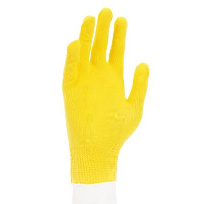 Перчатки Нейлон, 13 класс, цвет лимон, L купить в Москве с доставкой по всей России | ProtosMarket.ru