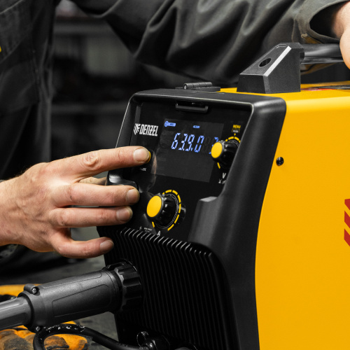 Аппарат инвертор. полуавтомат. cварки IMIG-185SDR, 180 А, ПВ 60%, катушка 5 кг Denzel купить в Москве с доставкой по всей России | ProtosMarket.ru