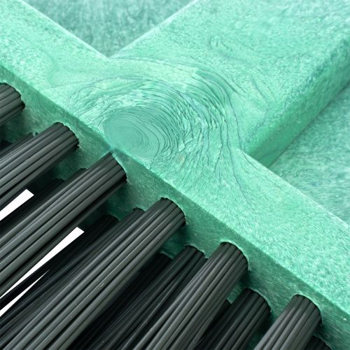 Метла полипропиленовая, 345 х 200 мм, веерная распушенная, без черенка, Сибртех купить в Москве с доставкой по всей России | ProtosMarket.ru