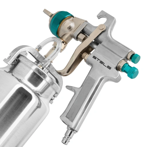 Краскораспылитель AS 702 НP профессиональный, всасывающего типа, сопло 1.8 мм и 2 мм Stels по ценам производителя в Москве с доставкой по всей России
