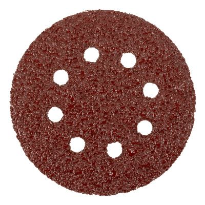 Круг абразивный на ворсовой подложке под "липучку", перфорированный, P 24, 125 мм, 5 шт Matrix купить в Москве с доставкой по всей России | ProtosMarket.ru