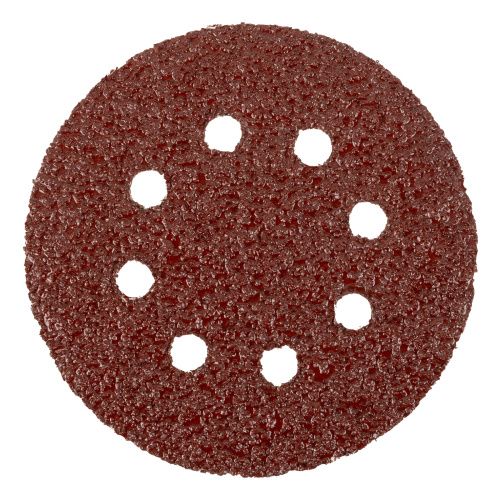 Круг абразивный на ворсовой подложке под "липучку", перфорированный, P 24, 125 мм, 5 шт Matrix купить в Москве с доставкой по всей России | ProtosMarket.ru