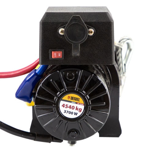 Лебедка автомобильная электрическая LB-4000, 4.5 т, 3.7 кВт, 12 В Denzel купить в Москве с доставкой по всей России | ProtosMarket.ru