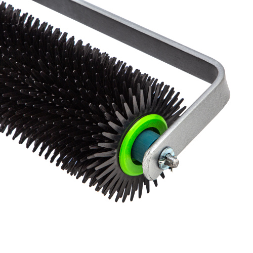 Валик игольчатый для наливных полов с рамой, острая игла, 500 мм Сибртех купить в Москве с доставкой по всей России | ProtosMarket.ru